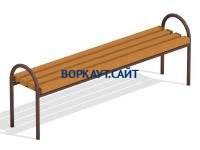 Лавочка парковая МАФ 1603 в Республике Ингушетия