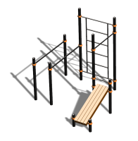 Спортивный комплекс воркаут ВС-98 в Республике Ингушетия