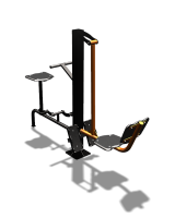 Уличный тренажер "Жим ногами Вело" УТ330 в Республике Ингушетия