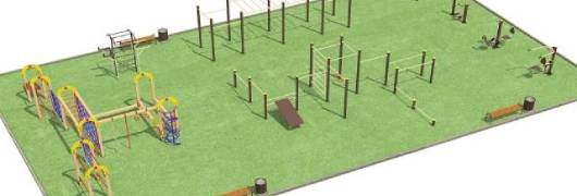 Проект спортивной площадки для любого возраста в Республике Ингушетия