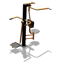 Уличный тренажер "Верхняя тяга Маятник" УТ338 в Республике Ингушетия