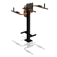 Уличный тренажер  "Брусья-пресс двойной"  УТ202 в Республике Ингушетия