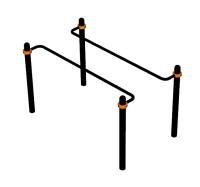 Спортивный комплекс воркаут ВС-180 в Республике Ингушетия