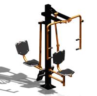 Уличный тренажер "Баттерфляй Жим ног" УТ347 в Республике Ингушетия