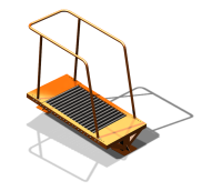 Уличный тренажер "Беговая дорожка" УТ 125 в Республике Ингушетия