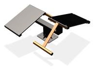 Уличный тренажер  "Скамья для пресса двойная"   УТ213 в Республике Ингушетия