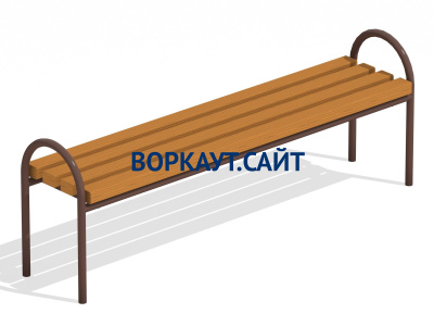 Лавочка парковая МАФ 1603 в Республике Ингушетия