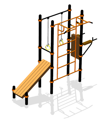 Спортивный комплекс воркаут ВС-78 в Республике Ингушетия