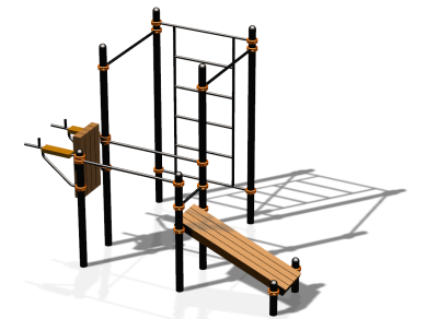 Спортивный комплекс воркаут ВС-82 в Республике Ингушетия
