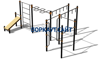 Спортивный комплекс воркаут ВС-195 в Республике Ингушетия