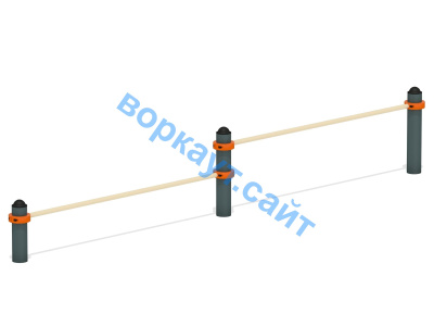 Каскад турников двойной ВС-5 в Республике Ингушетия