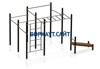 Спортивный комплекс воркаут ВС-56 в Республике Ингушетия