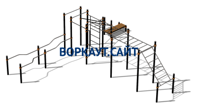 Спортивный комплекс воркаут ВС-199 в Республике Ингушетия