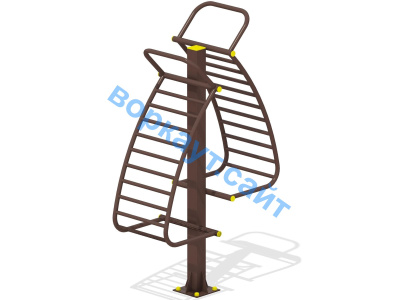 Уличный тренажер для пресса УТ 012 в Республике Ингушетия