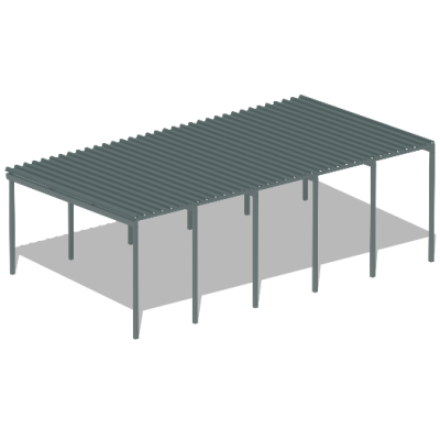Большой теневой навес трибун МАФ 4131 в Республике Ингушетия