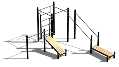 Спортивный комплекс воркаут ВС-198 в Республике Ингушетия