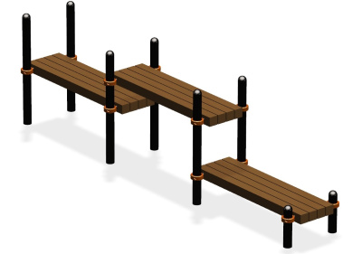 Спортивный комплекс воркаут ВС-63 в Республике Ингушетия