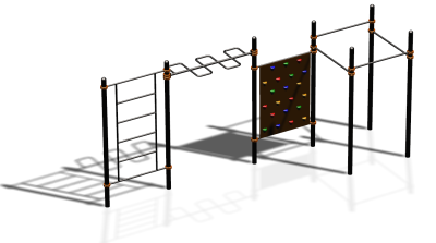 Спортивный комплекс воркаут ВС-114 в Республике Ингушетия