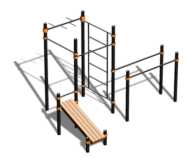 Спортивный комплекс воркаут ВС-91 в Республике Ингушетия