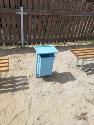 Урна с крышкой МАФ 1631 в Республике Ингушетия