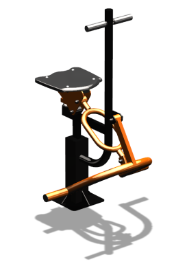 Уличный тренажер "Ковбой" УТ 107 в Республике Ингушетия