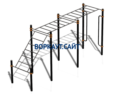 Спортивный комплекс воркаут ВС-190 в Республике Ингушетия