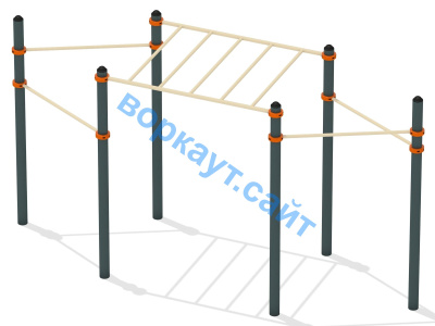 Турник разноуровневый с рукоходом ВС-26 в Республике Ингушетия