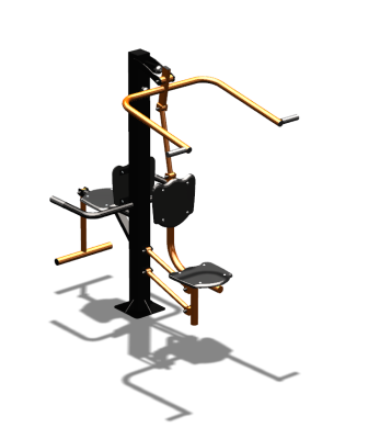 Уличный тренажер "Верхняя тяга Флекс" УТ325 в Республике Ингушетия