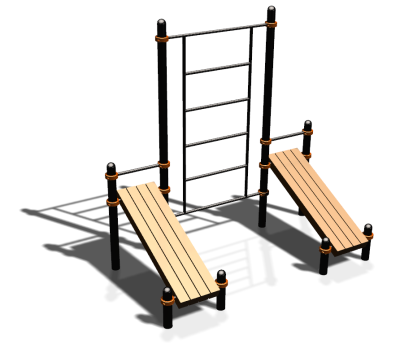 Спортивный комплекс воркаут ВС-128 в Республике Ингушетия