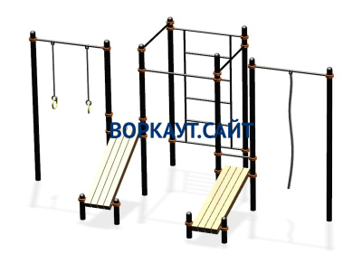 Спортивный комплекс воркаут ВС-44 в Республике Ингушетия