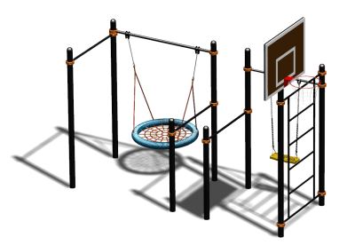 Спортивный комплекс воркаут ВС-126 в Республике Ингушетия