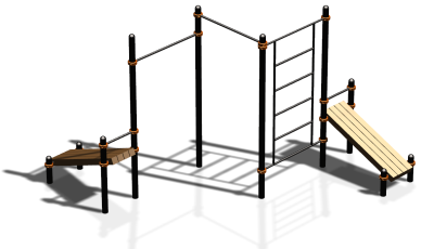 Спортивный комплекс воркаут ВС-120 в Республике Ингушетия