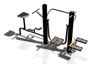 Уличный тренажер "Вело Шагомер Степпер" УТ334 в Республике Ингушетия