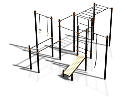 Спортивный комплекс воркаут ВС-68 в Республике Ингушетия