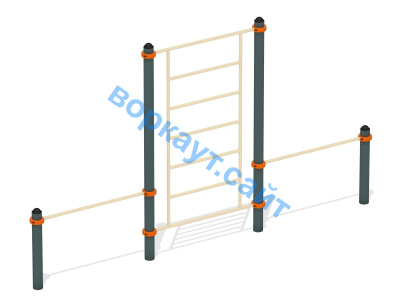 Шведская стенка с перекладинами ВС-13 в Республике Ингушетия