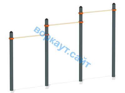 Турник тройной ВС-4 в Республике Ингушетия