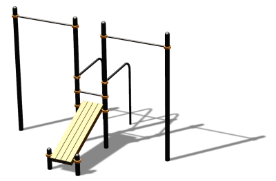 Спортивный комплекс воркаут ВС-132 в Республике Ингушетия