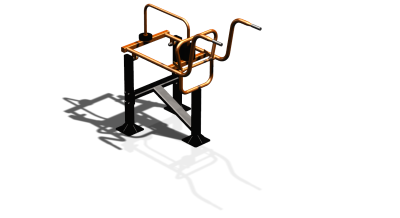 Силовой уличный тренажер  "Приседания"  УТ404 в Республике Ингушетия