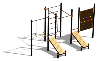 Спортивный комплекс воркаут ВС-125 в Республике Ингушетия Спортивный комплекс воркаут ВС-125 в Республике Ингушетия