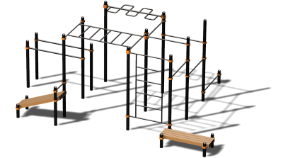 Спортивный комплекс воркаут ВС-141 в Республике Ингушетия