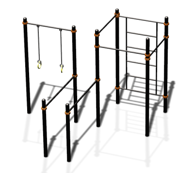 Спортивный комплекс воркаут ВС-110 в Республике Ингушетия