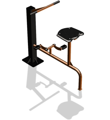 Уличный тренажер "Вело одинарный" УТ 117 в Республике Ингушетия