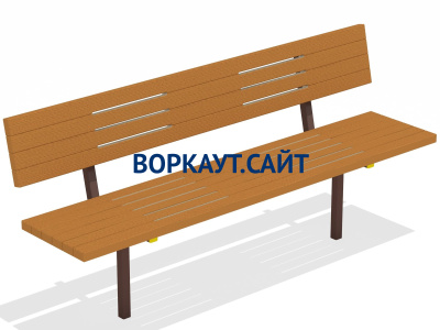 Диван уличный МАФ 1608 в Республике Ингушетия