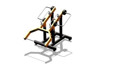 Силовой уличный тренажер  "Мультиштанга"  УТ417 в Республике Ингушетия