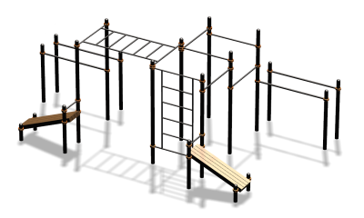 Спортивный комплекс воркаут ВС-100 в Республике Ингушетия