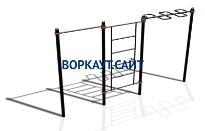 Спортивный комплекс воркаут ВС-129 в Республике Ингушетия