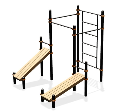 Спортивный комплекс воркаут ВС-42 в Республике Ингушетия