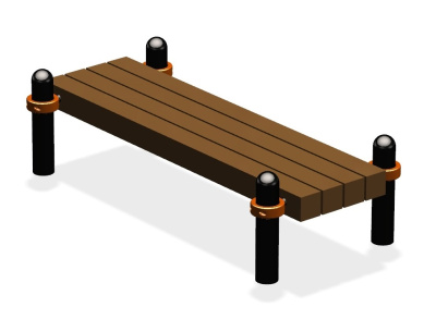 Воркаут скамья ВС-38 в Республике Ингушетия