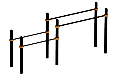 Брусья разновысокие ВС-15 в Республике Ингушетия