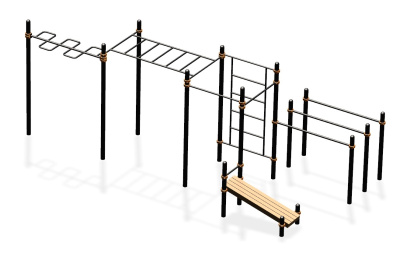 Спортивный комплекс воркаут ВС-57 в Республике Ингушетия
